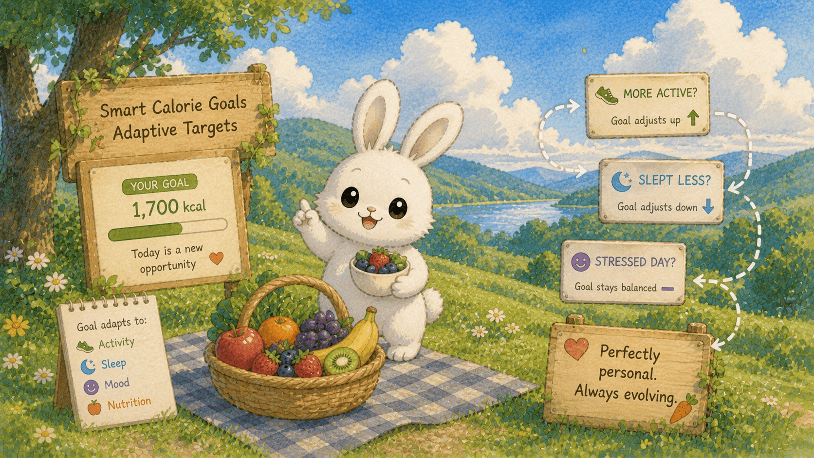Bento Bunny planning smart goals — comparing Bento Bunny and MacroFactor